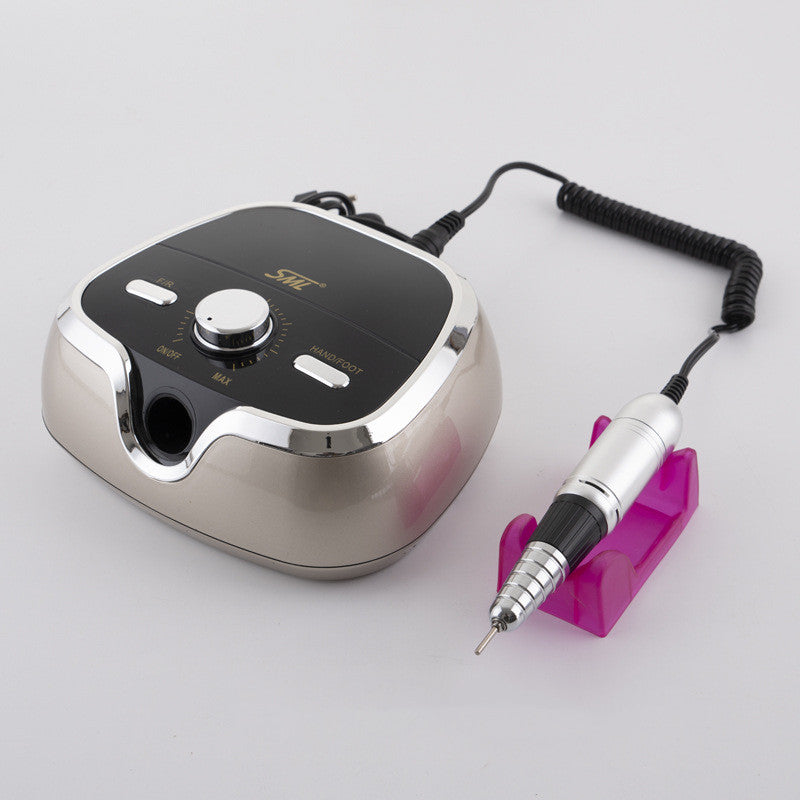 Manicure tools nail polisher with adjustable speed and forward-reverse rotation for all skin types