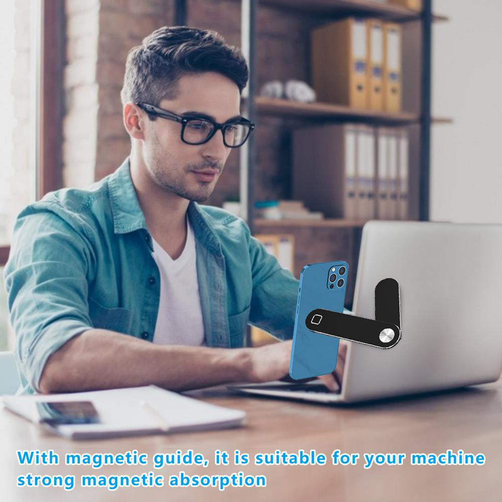 Adjustable Magnetic Laptop Phone Holder