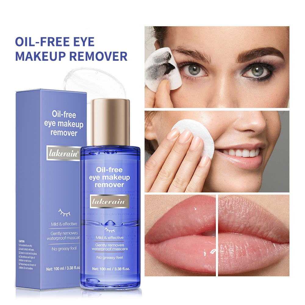 Oil-Free Makeup Remover for Gentle Eye Makeup Cleansing
