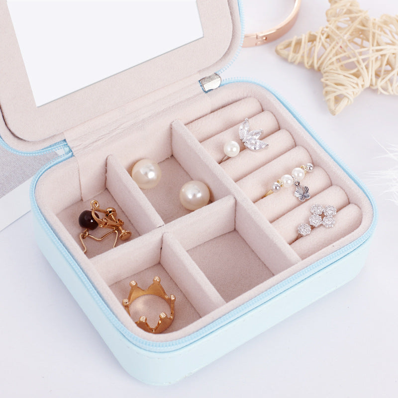 Mini Earrings Rings Jewelry Box