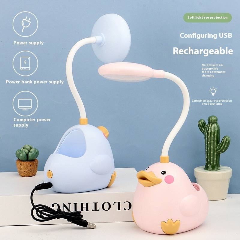 Storage LED Desk Lamp