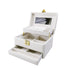 Travel Earring and Ring Necklace Storage Case