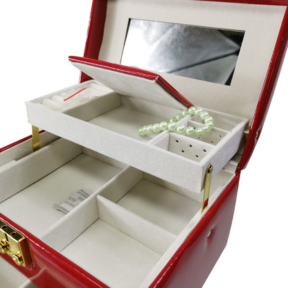 Travel Earring and Ring Necklace Storage Case