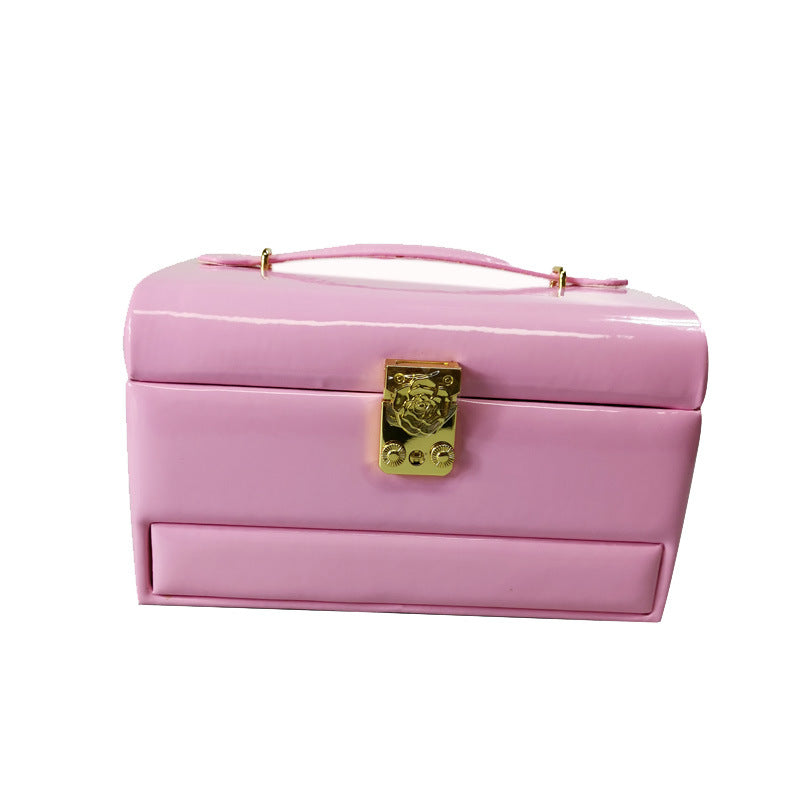 Travel Earring and Ring Necklace Storage Case