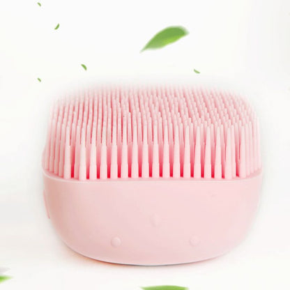 Soft Silicone Bristles Cat Dog Bath Brush