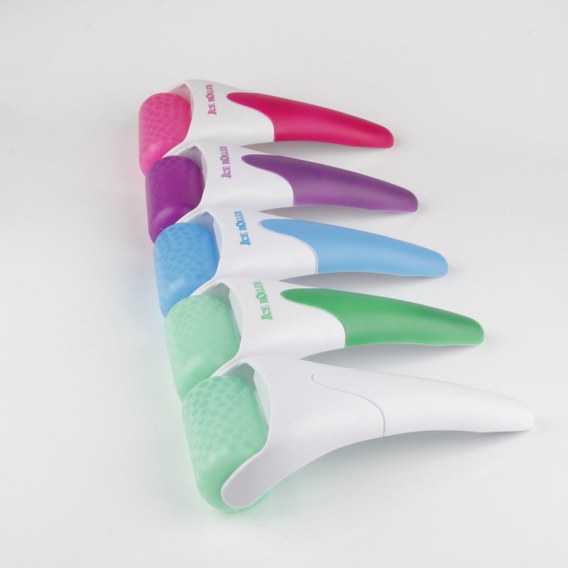 Ice roller face roller beauty tool for skin calming and massage