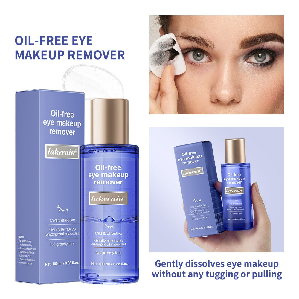 Oil-Free Makeup Remover for Gentle Eye Makeup Cleansing
