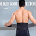 Adjustable lightweight waist support belt for core strengthening and lower back compression