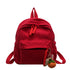 Corduroy Student Backpack