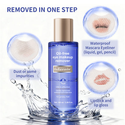Oil-Free Makeup Remover for Gentle Eye Makeup Cleansing
